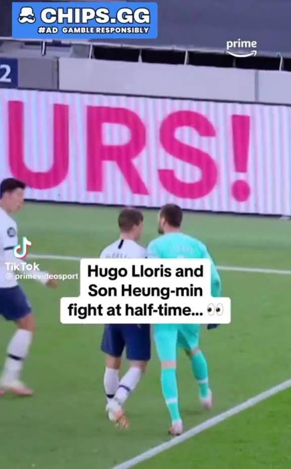 更衣室時(shí)刻驚爆時(shí)刻之一，孫興慜和洛里從瘋狂慶祝到激烈爭(zhēng)吵！